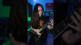 Bed Of Razors - Children Of Bodom (Guitar cover) #shorts