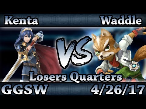GGSW 30 - SRM|Kenta (Lucina) Vs. Waddle (Fox) Smash Wii U Losers Quarters - Smash 4