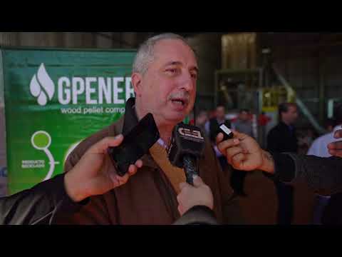 Passalacqua y Arce recorrieron nueva fábrica de pellets de madera en Colonia Victoria