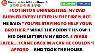 My Father Burned My College Letters—He Missed the One Hidden in My Boot