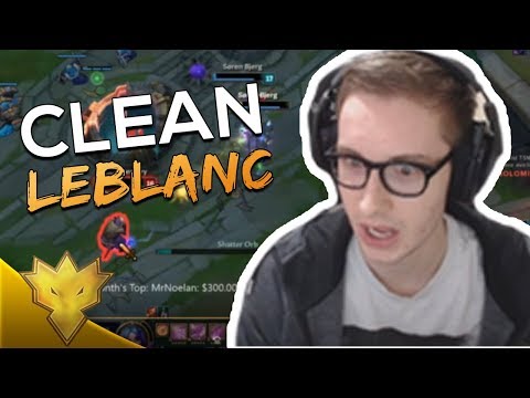 TSM Bjergsen vs Wildturtle - CLEAN LEBLANC - League of Legends Stream Highlights