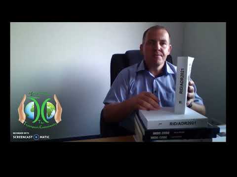 Dangerous Goods Transport - Regulations