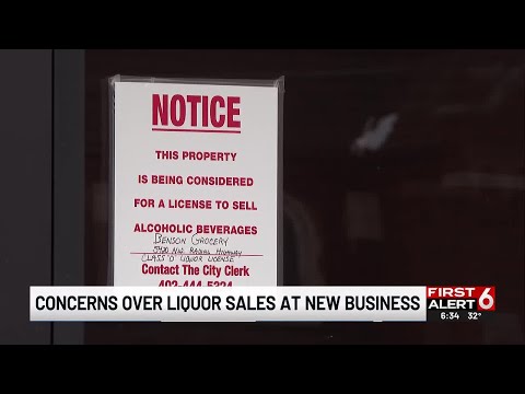 Concerns over liquor sales at new business
