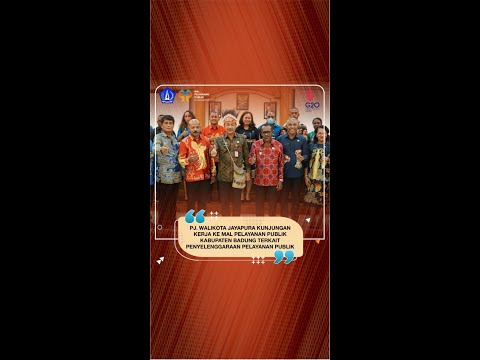PJ. WALIKOTA JAYAPURA KUNJUNGAN KERJA KE MAL PELAYANAN PUBLIK KABUPATEN BADUNG