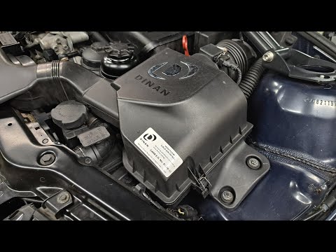 BMW E46 How To Install Dinan Intake - Dinan Airbox Lid Cold Air Intake