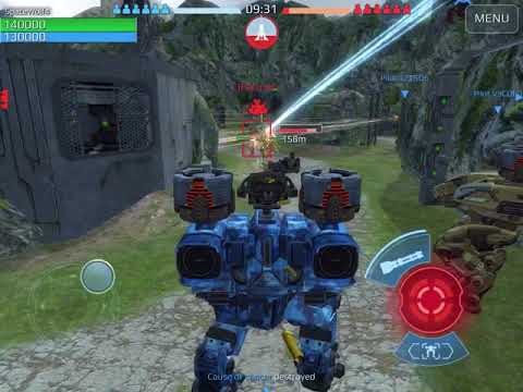 War Robots Test Server 4.3: FURY-AVENGER- ANCILE Gameplay