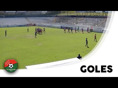 Así fue el gol de Alex para ganar al Atlético de Madrid 'B' en El Soto (1-0)