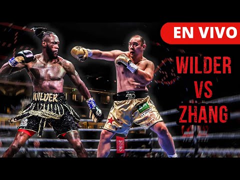 Deontay Wilder vs Zhilei Zhang | Comentarios EN VIVO | SÓLO COMENTARIOS