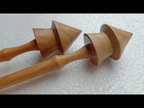 Plain Brown Custom Made Wooden Knitting Needles