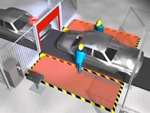 Automation car assembly line safety