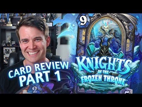 (Hearthstone) Knights of the Frozen Throne: Card Review Part 1 - Druid, Hunter and Mage
