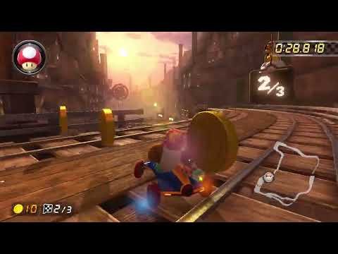 Wii Wario's Gold Mine [200cc] - 1:24.813 - Alberto (Mario Kart 8 Deluxe World Record)