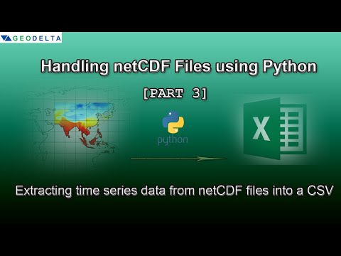 Extraction de données de séries chronologiques d'un fichier netCDF dans un CSV (partie 3)