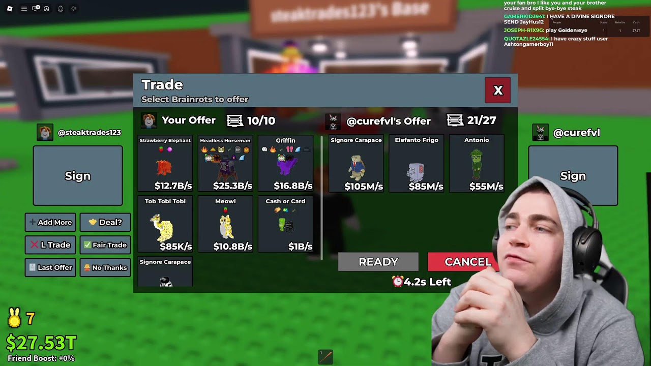 RAREST BRAINROT GETS $100,000