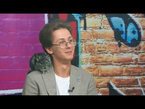 Фокусник с шиншиллой Иван Чешун - победитель конкурса на Славянском базаре видео
