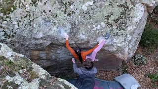 Video thumbnail de Vagabond des ténèbres, 7c. La Capelle