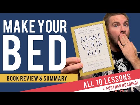 Make Your Bed | Book Review & Summary | ALL 10 LESSONS!