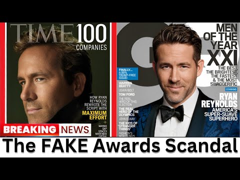 The Truth Behind His FAKE Time Magazine Honor EXPOSED: Ryan Reynolds BUSTED