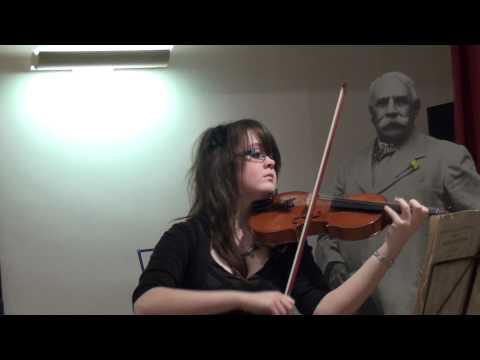 Jess Townsend (Worcester) plays Beethoven 'Romance in F' Solo Violin