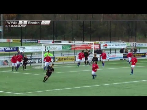 Samenvatting voetbalwedstrijd FC Winterswijk - Rheden I Zondag 6 december 2015