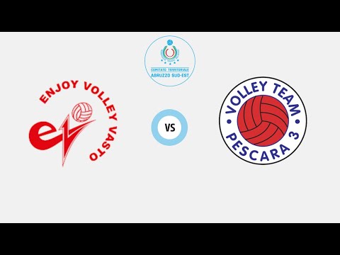 1 Divisione Maschile:  Enjoy Volley Vasto  -  Gada Volley Pescara 3