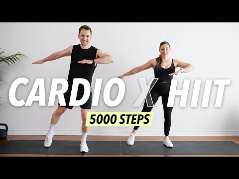 30 Min Cardio HIIT workout at Home - 5000 steps for Fat Burn (No repeat) | Day 15 Move Reset