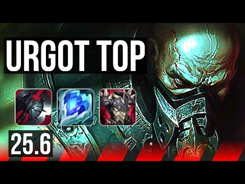 URGOT vs YASUO (TOP) | KR Master | 25.6