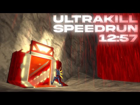 Ultrakill completed in just under 13 minutes