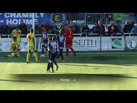 J34 FC Chambly - Quevilly Rouen   4-0