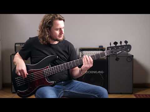Harley Benton PJ-5 SBK Bass