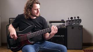 Video thumbnail for Harley Benton PJ-5 SBK Bass by Gregor Fris