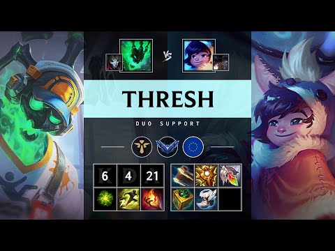Thresh Support vs Nunu & Willump: Rampage - EUW Diamond Patch 25.S1.1