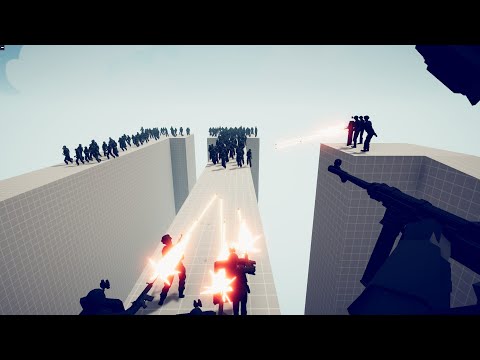 100 ZOMBIES vs S.W.A.T. - Totally Accurat Battle Simulator TABS