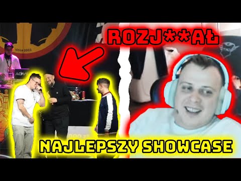 NITRO OGLĄDA LEGENDARNY SHOWCASE (FREESTYLE) *MUFLON, DUŻE PE, KORO, MILU*