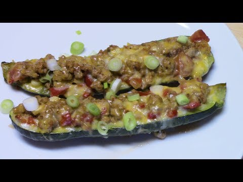 TURKEY ZUCCHINI BOATS