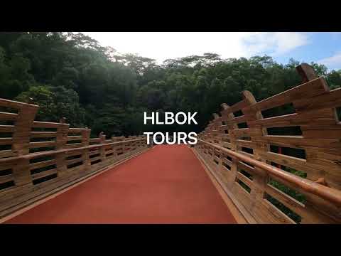 4K-廣東江門市江海雲道-白水帶體育公園-步行 | 4K - Baishuidai Sports Park, Jiangmen City, Guangdong Province - Walking