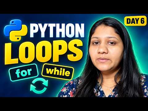 Video thumbnail: Python Loops