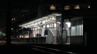 サロンカーなにわ送り込み回送を撮影したら真っ暗だった件 北信太