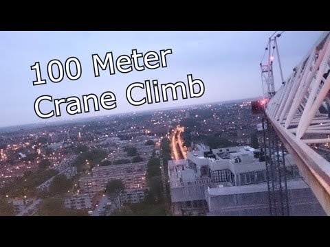 100M CRANE CLIMB TEASER // FULL VIDEO IN DESC