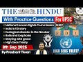 The Hindu Analysis 8th September 2025 The Hindu News Paper Today With Practice Questions
