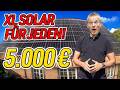 PV PRICE CRASH 112 KWh Battery 32 KWp Absurdly Cheap Bauforum24 DIY PV