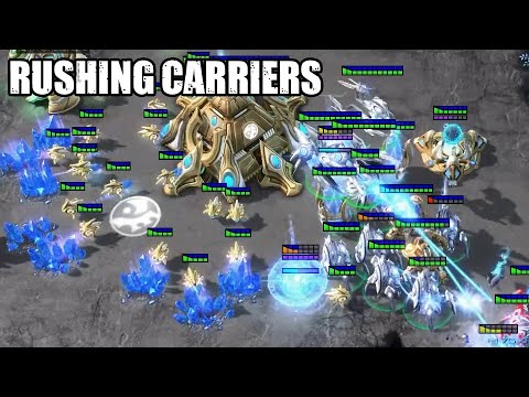 Rushing Carriers In PvP