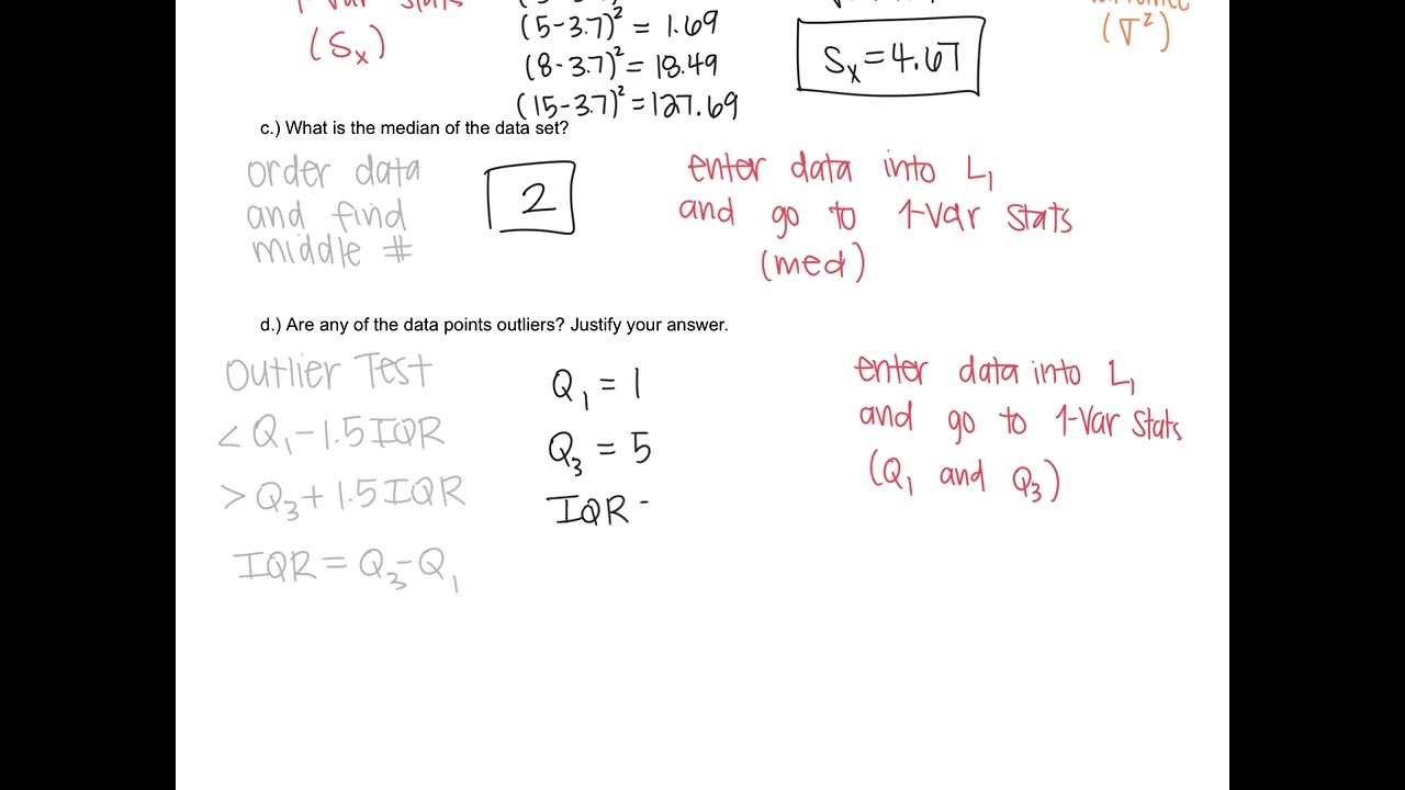 NEW STATS Final Exam Review Part 1