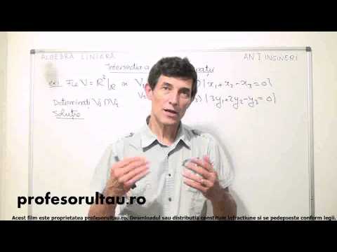 20   Intersectia a doua subspatii - profesorultau.ro