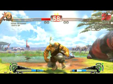 SSF4 [A vs A]: MKaio kickgamer(#7 Gouken) vs STErcan(#6 Hakan) Ep.327 - HD 720p