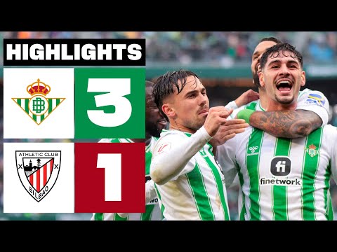 Resumen de Real Betis vs Athletic Matchday 26