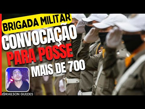 🚨 CONVOCAÇÃO sindicância de  Vida pregressa e NOMEAÇÃO BRIGADA MILITAR 🎯