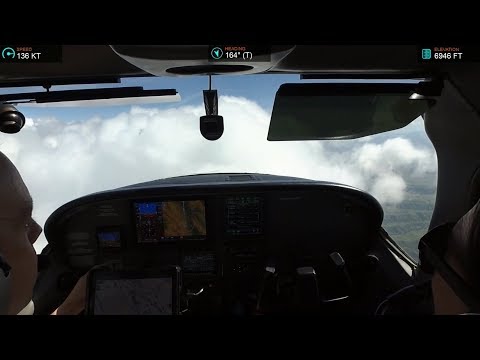 Why is the HSI doing that? Flying IFR with the new panel.