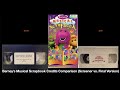 Barney S Musical Scrapbook Credits Comparison Screener Vs Final Version For My Friends