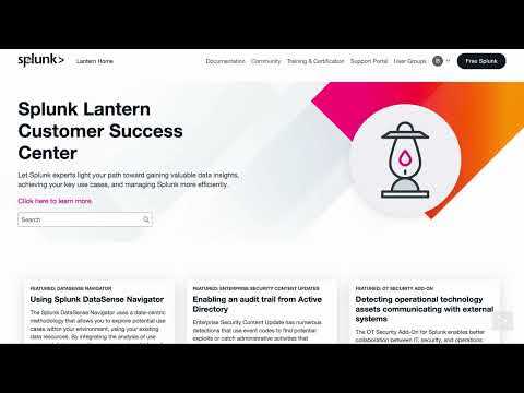 Splunk Lantern